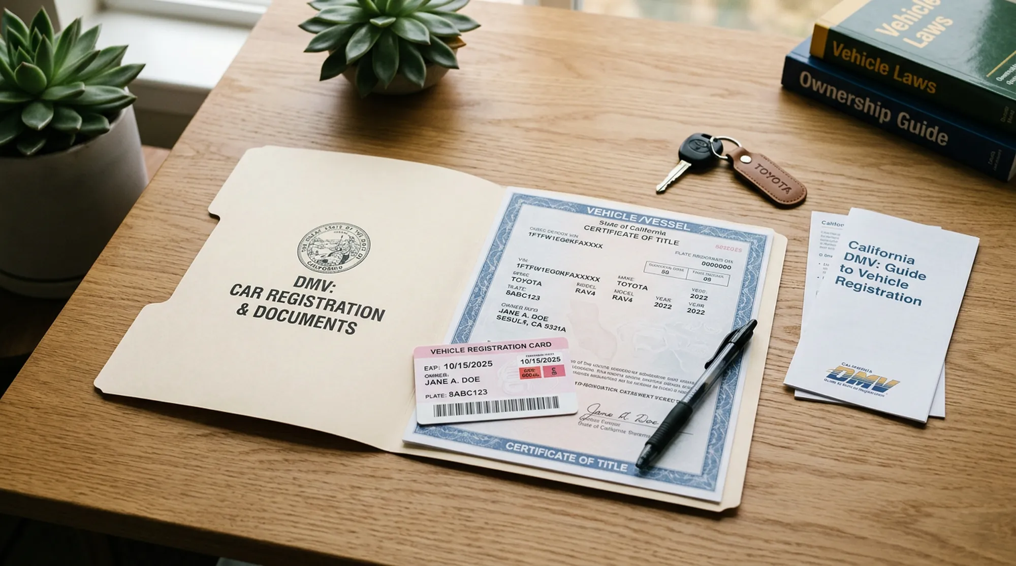 Dokumenty rejestracyjne pojazdu