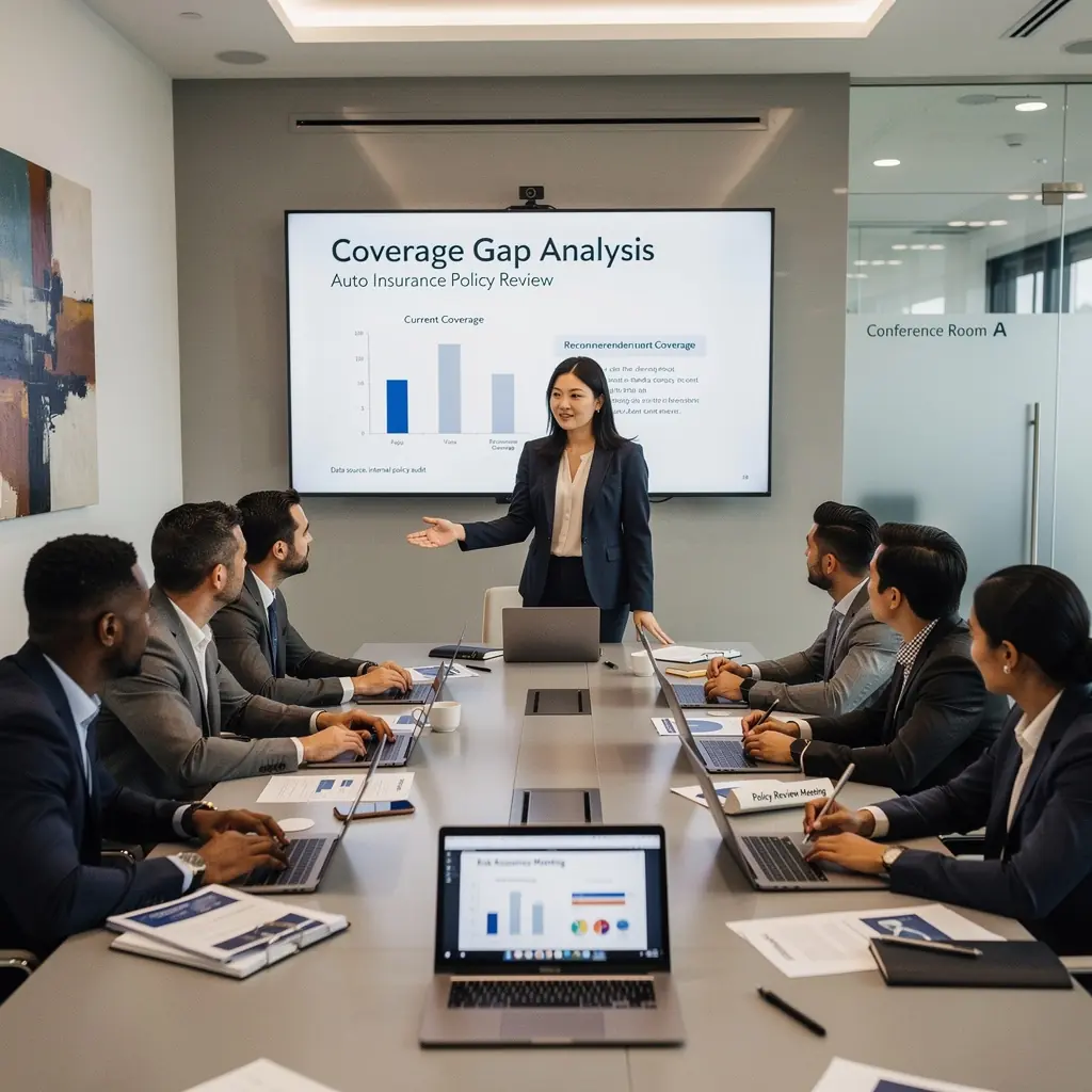 Zestawienie różnych ofert ubezpieczeniowych samochodów na ekranie laptopa.