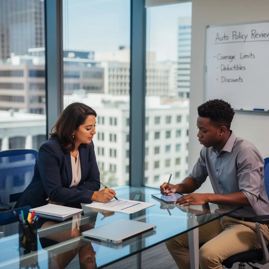 Schemat ilustrujący różne typy ubezpieczeń komunikacyjnych.