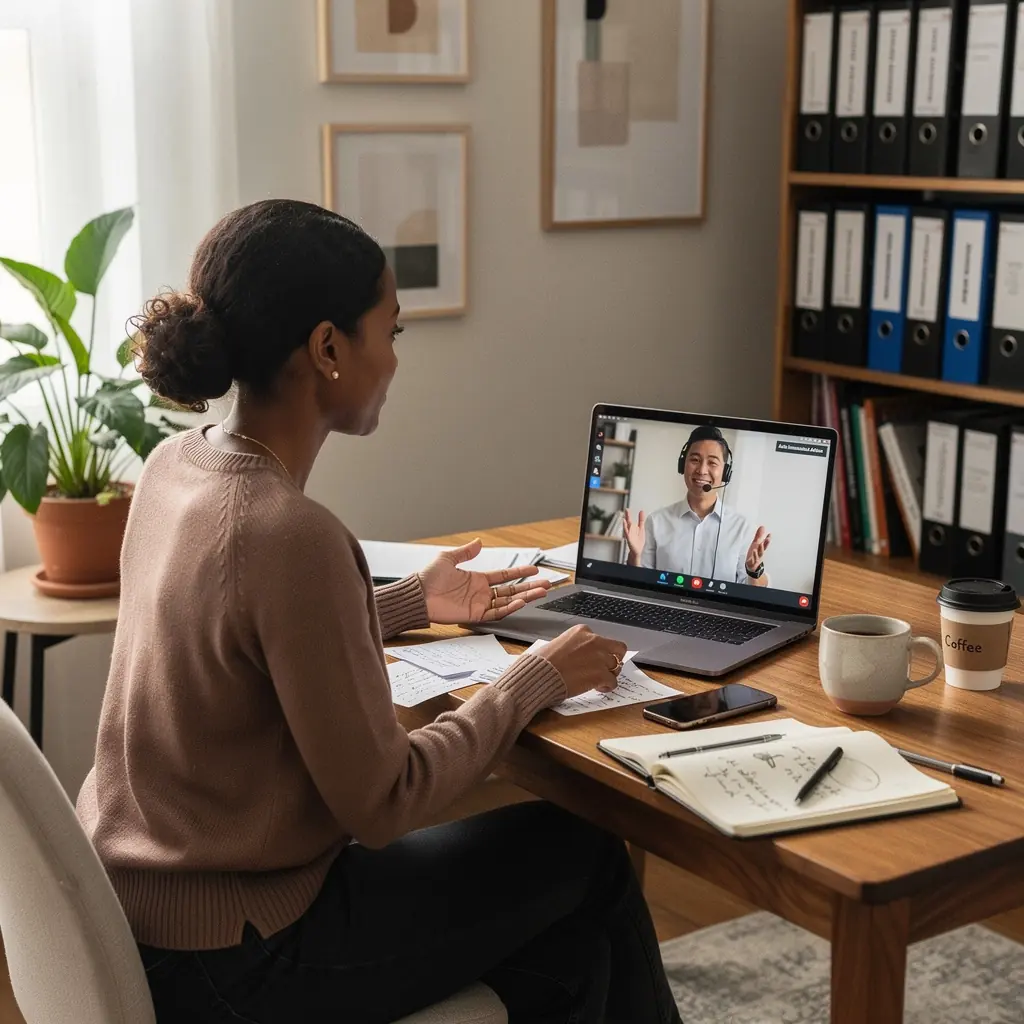 Osoba wypełniająca formularz sprawdzania luk w ubezpieczeniu samochodowym.